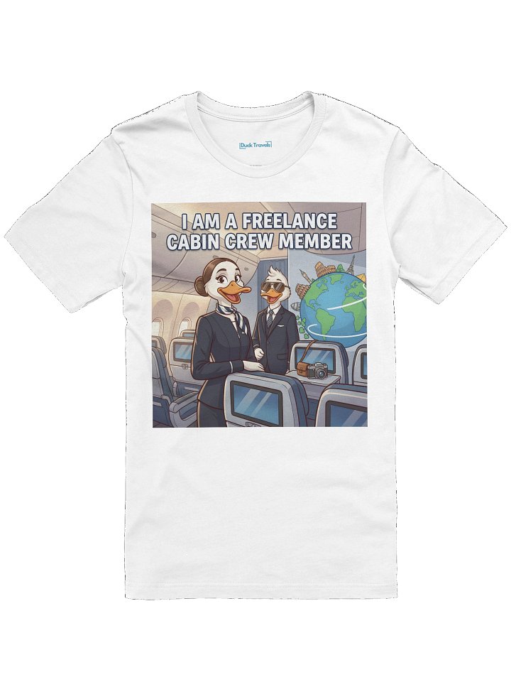 "I Am Freelance Cabin Crew Member" Cabin Crew Duck "Unisex" product image (3)