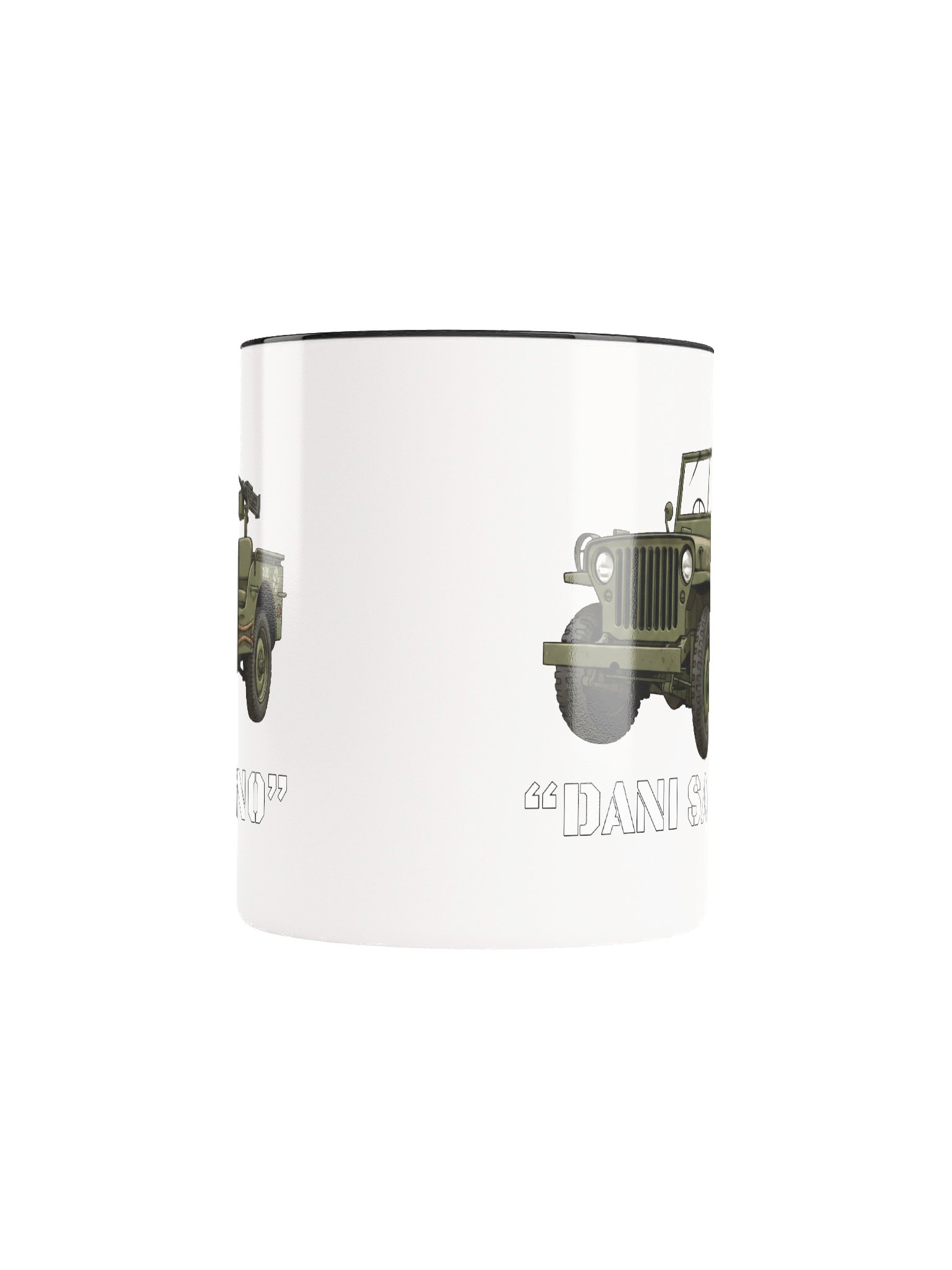 DANI SAID NO WW2 Jeep Ceramic Mug product image (52)