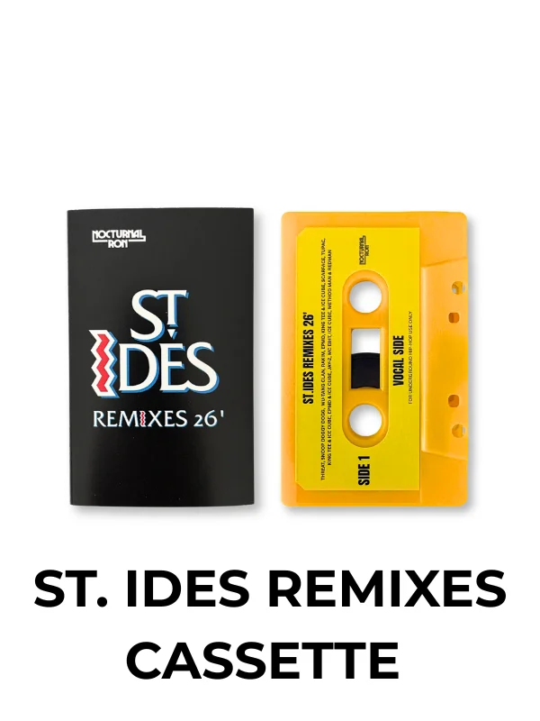 St. Ides Remixes 26' Limited Edition Cassette product image (1)
