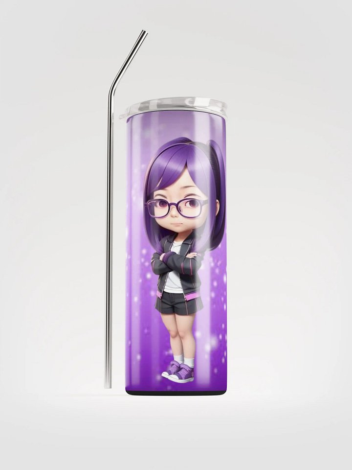 (Purple CHIBI) K Stainless Steel Tumbler product image (1)