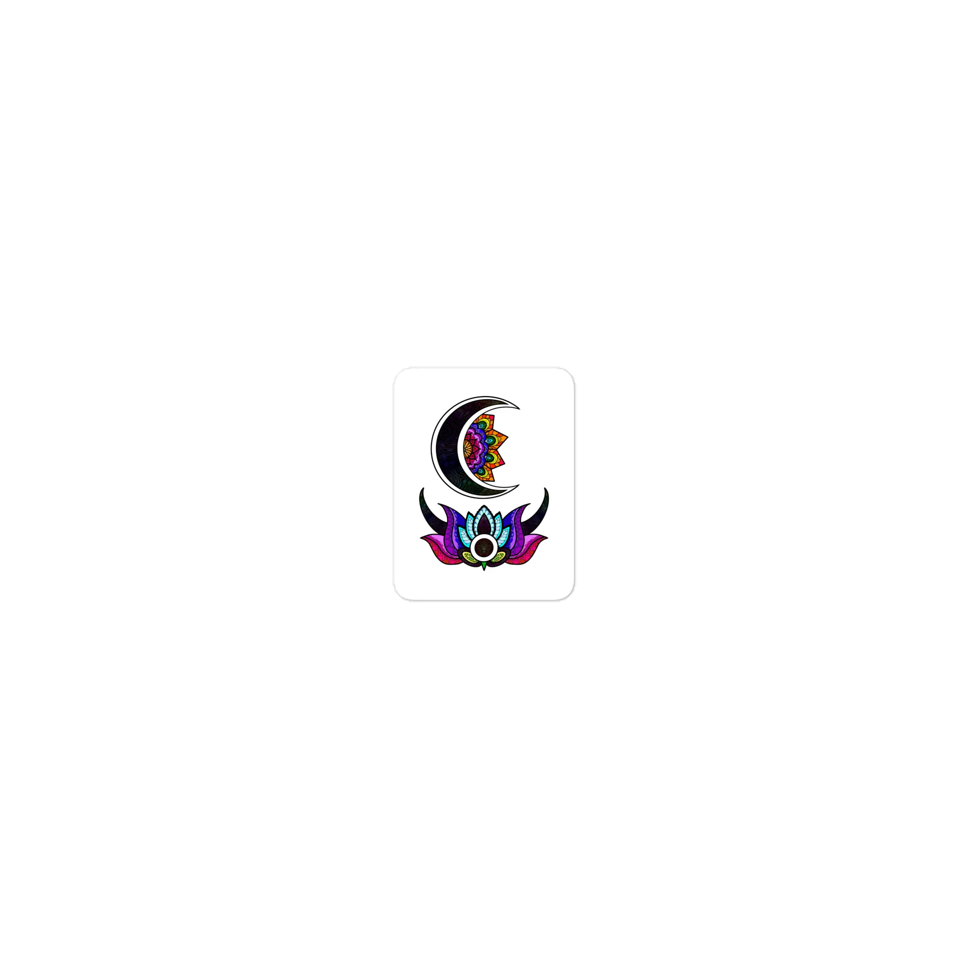 Rainbow Eclipse Sticker product image (1)