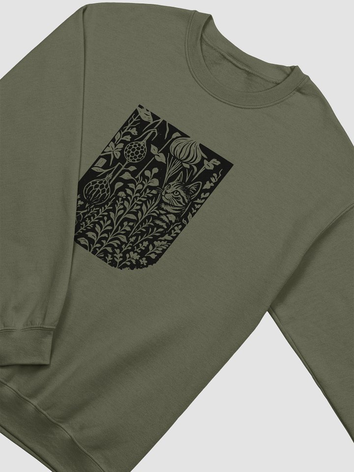 Limited Edition Cat Art Print Air-Jet Spun Classic Crewneck product image (1)