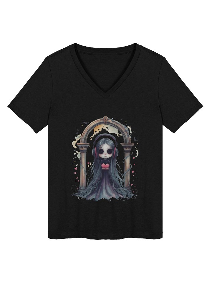 Whimsical Beats V-Neck Tee product image (1)