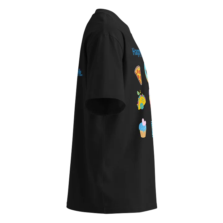 Happy Thoughts - Junk Food Lover - Stanley/Stella Unisex Organic Oversized T-Shirt SATU020 product image (8)