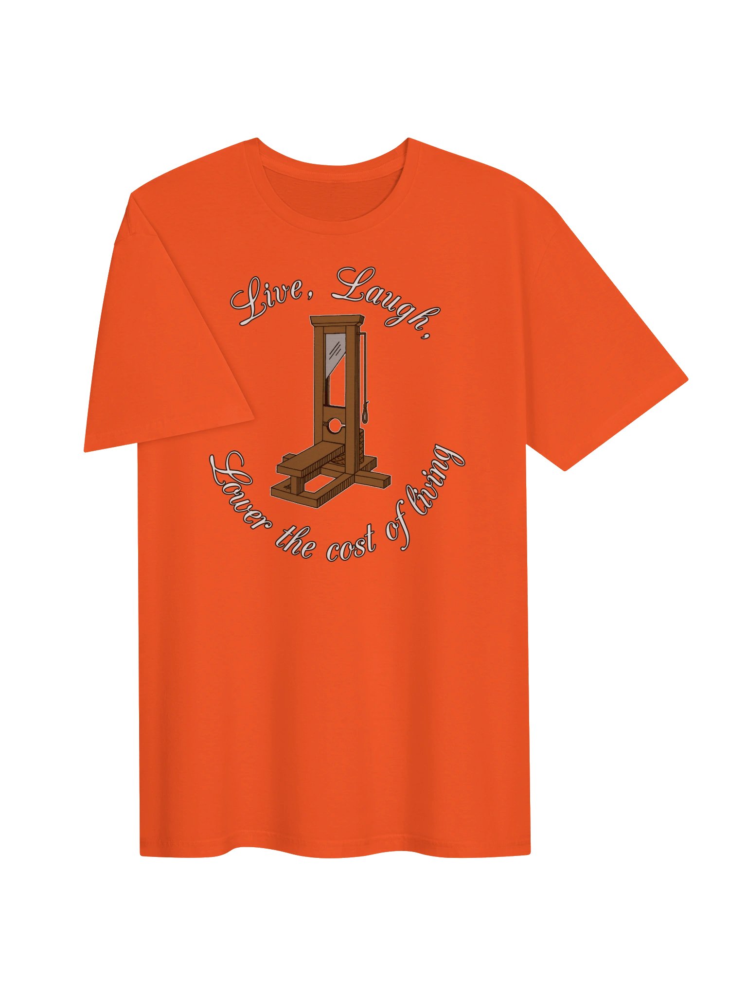 Live, Laugh, Lower the cost of living shirt product image (2)