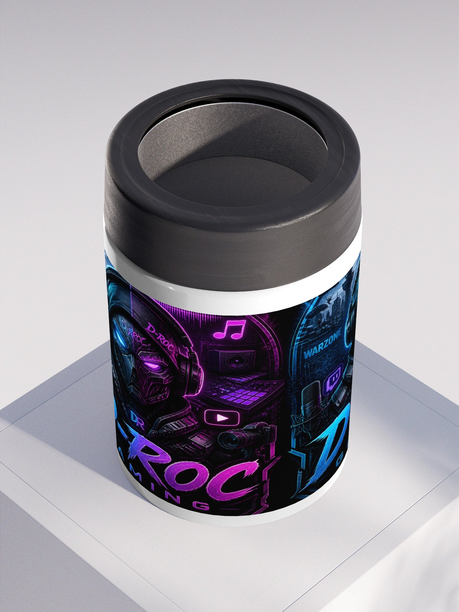 D-ROC Neon Warzone Gaming Koozie product image (2)