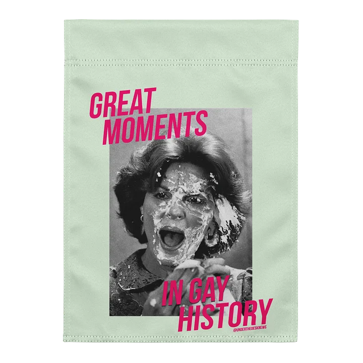 FUTILE DEVICE: GREAT MOMENTS IN GAY HISTORY (YARD FLAG) product image (1)