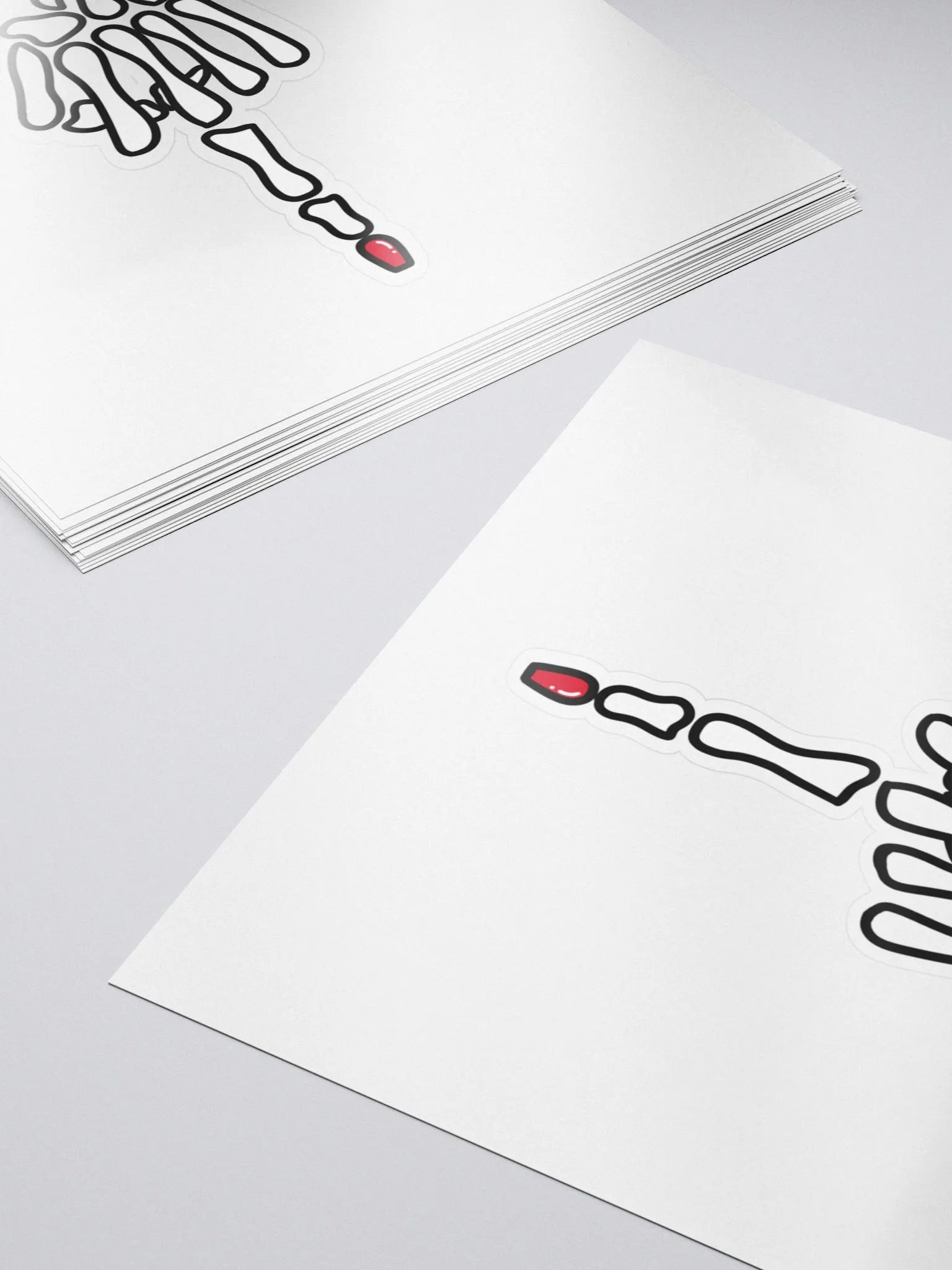 'F You' Skeleton hand sticker product image (5)