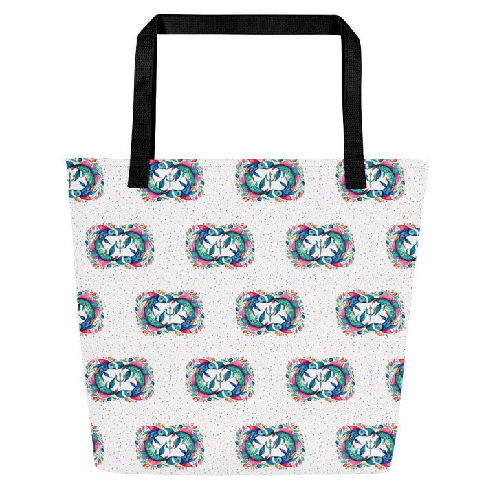 Pisces, Neptune & Pisces, White Tote product image (1)