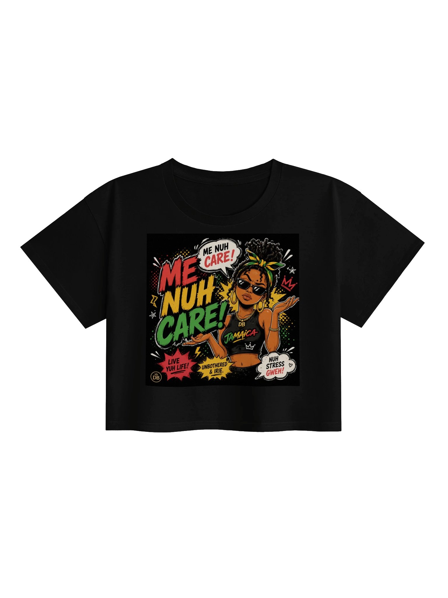 Me Nuh Care! Crop Top product image (1)