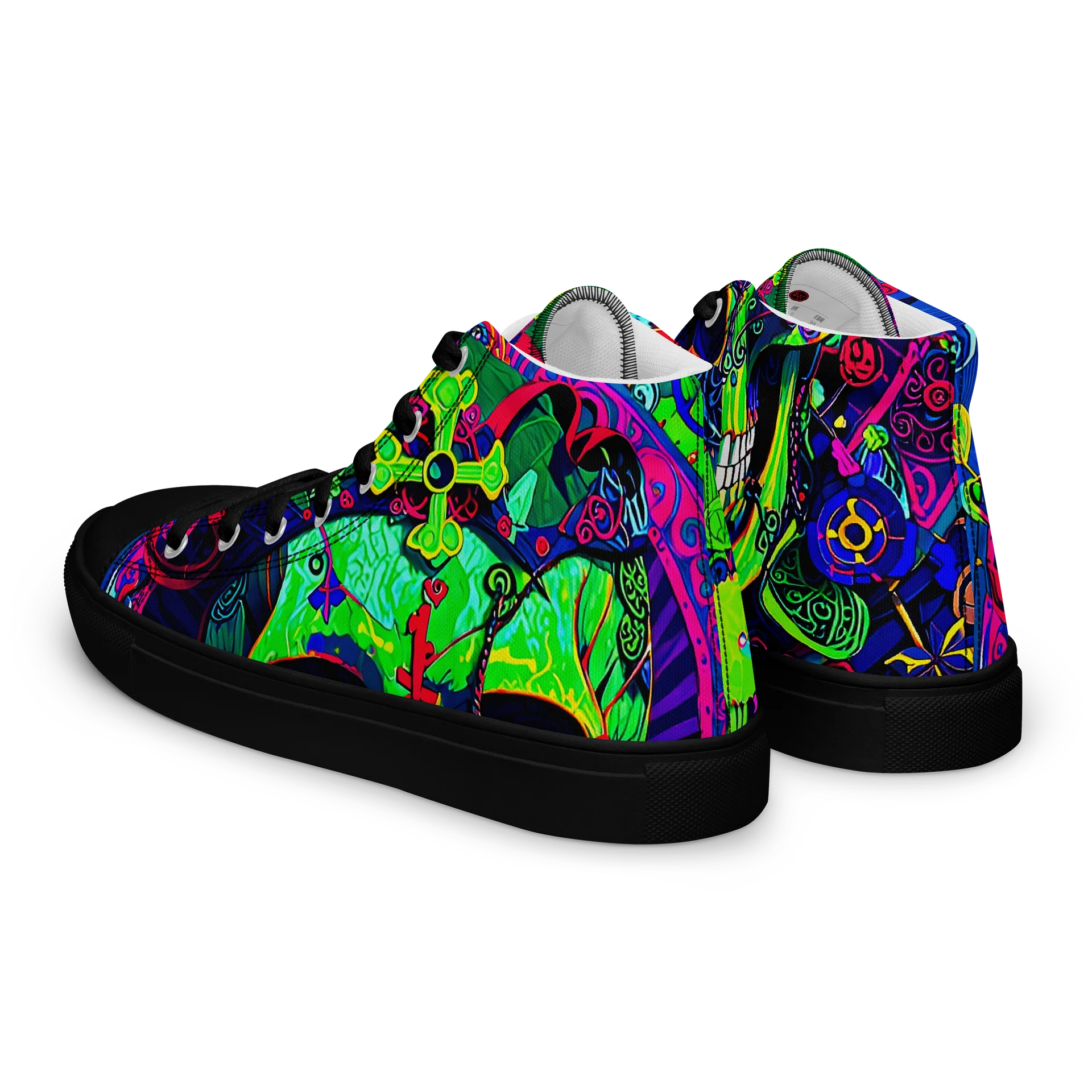 Neon Skully High-Tops product image (5)
