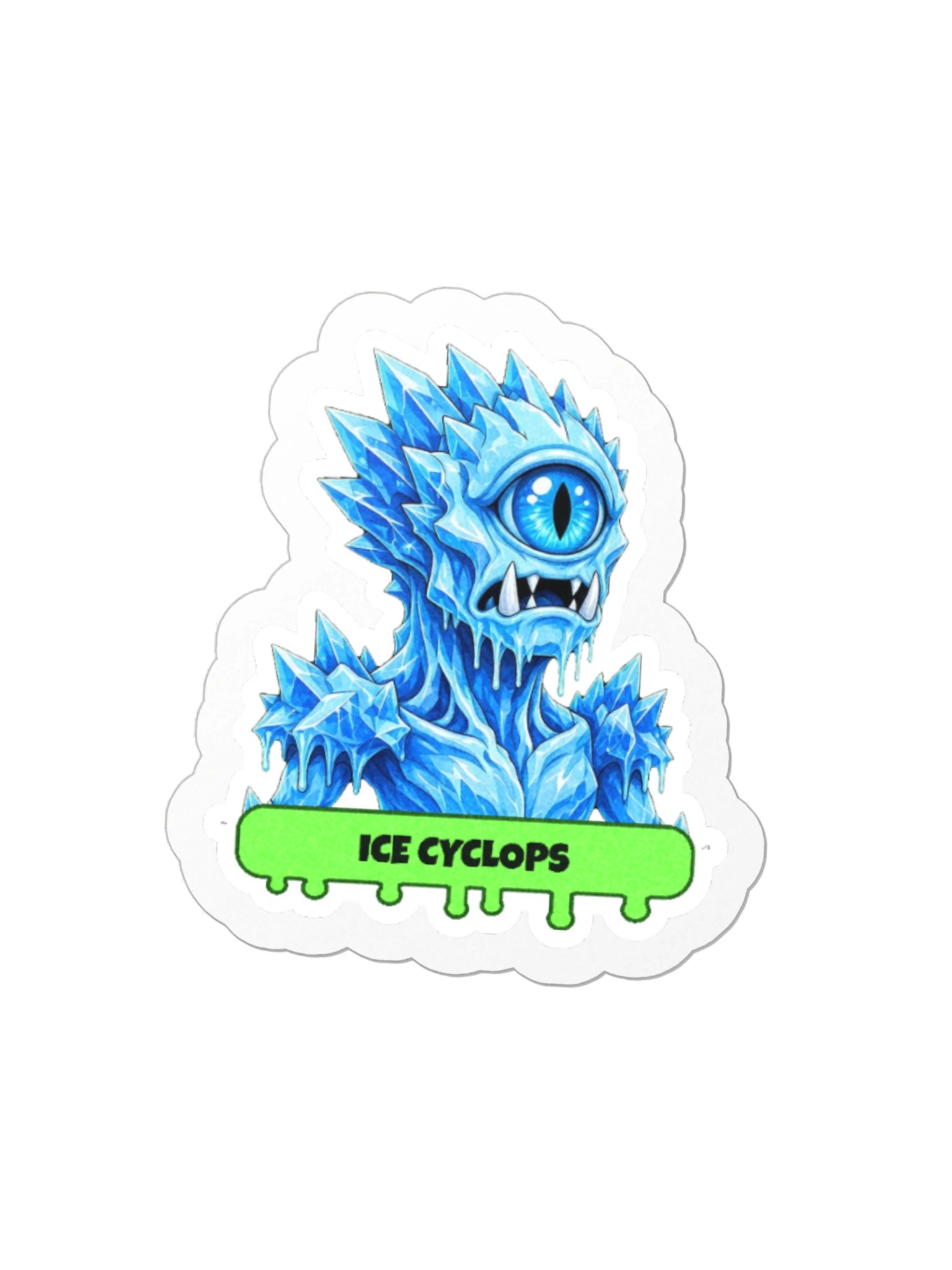 Ice Cyclops Sticker product image (2)