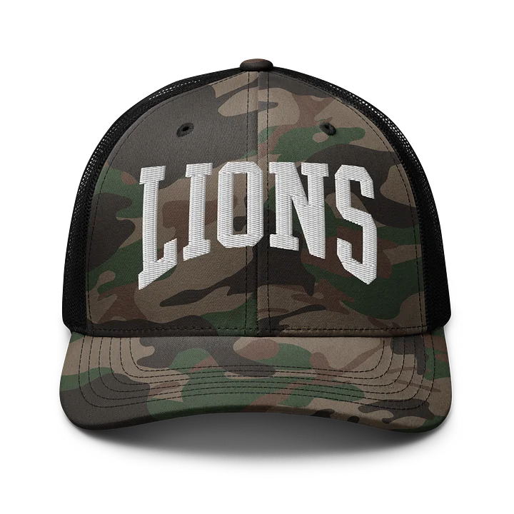 Lions Camouflage Trucker product image (1)