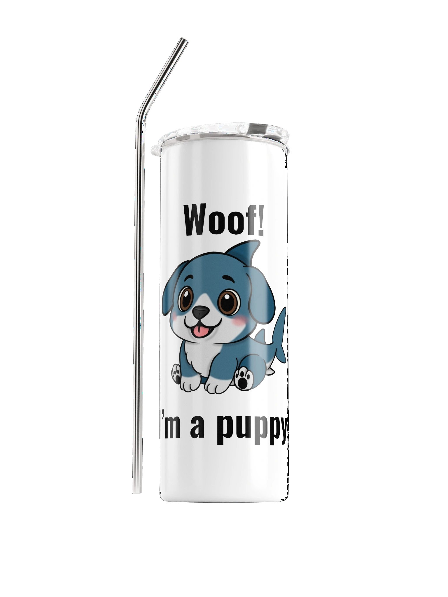 Puppy Shark Stainless Steel Tumbler product image (1)