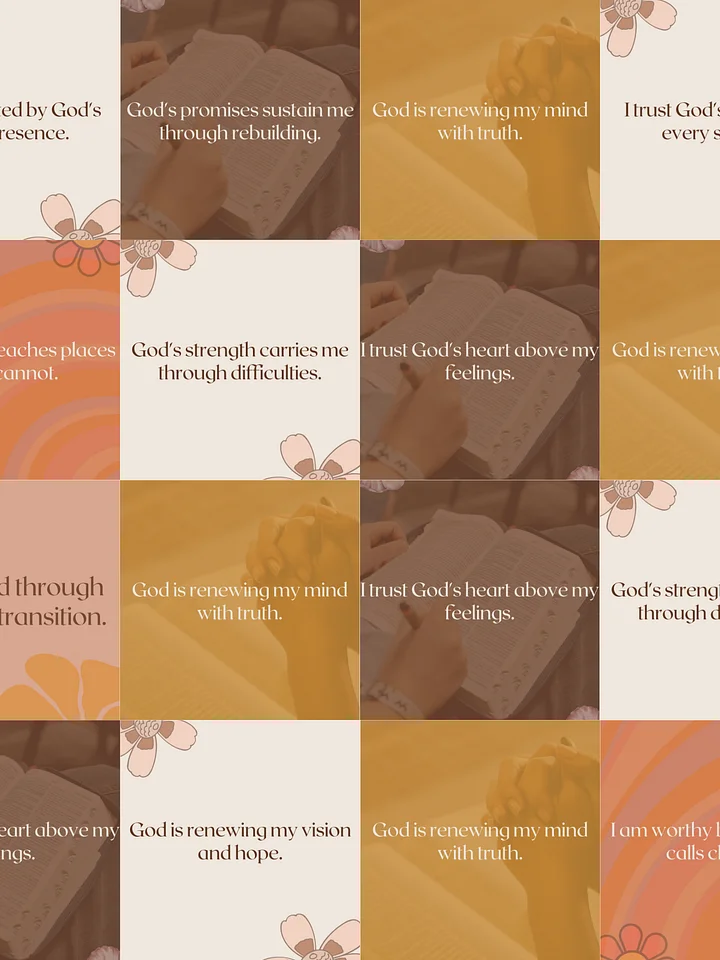 TIKVAH Printable Christian Affirmation Cards product image (2)
