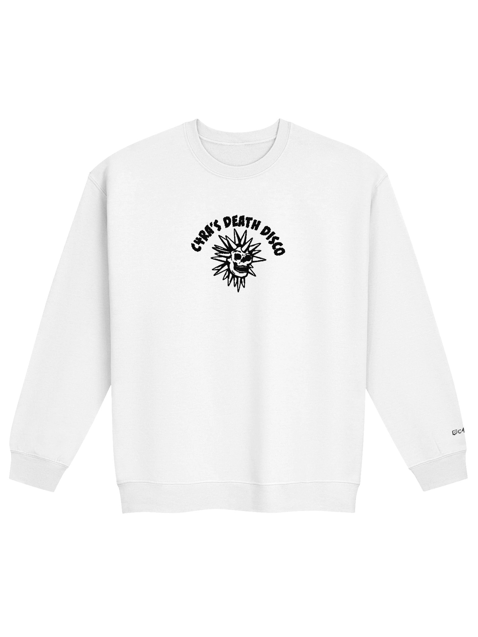 Embroidered Death Disco Crew product image (6)