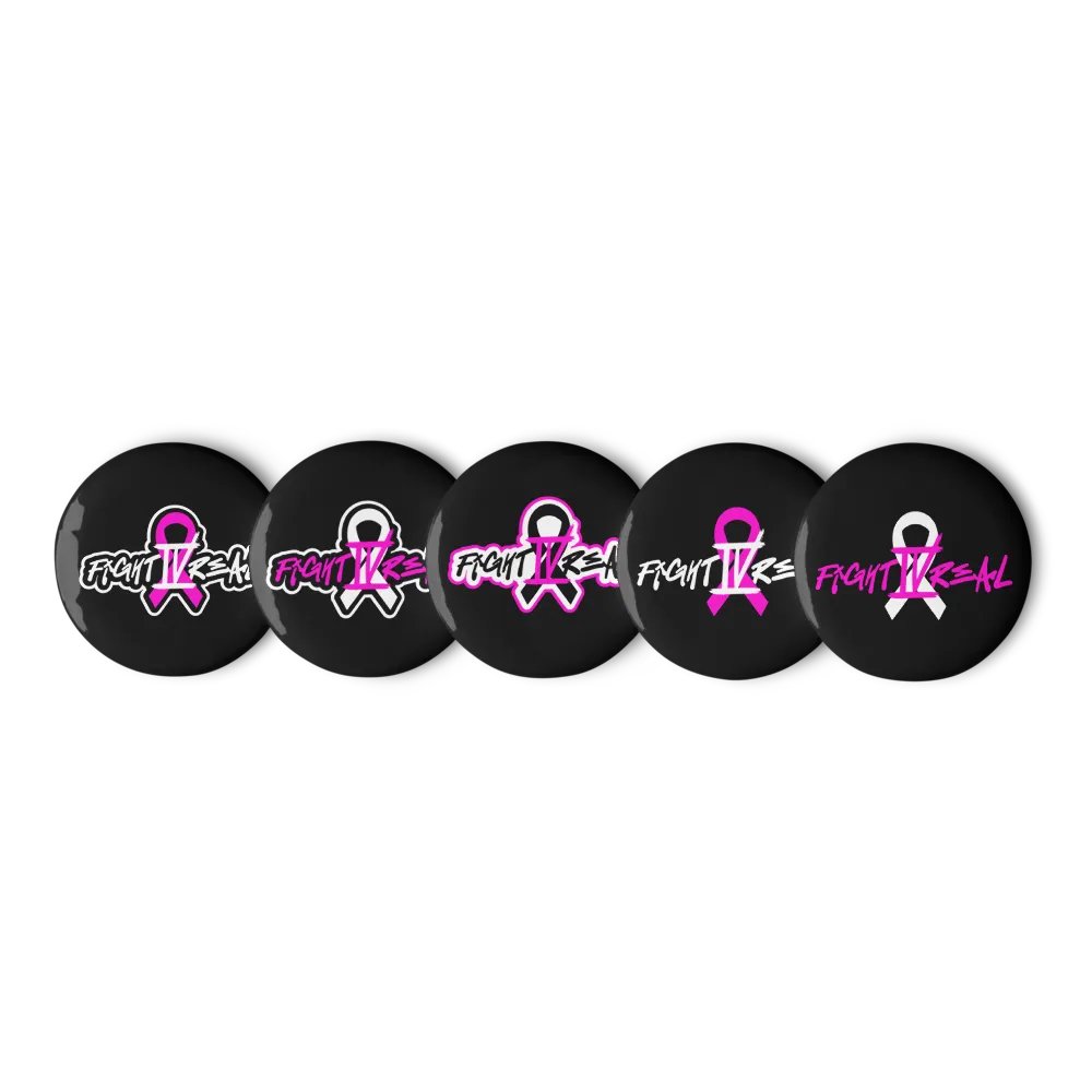Breast Cancer Awareness Pins Set of 5 product image (3)