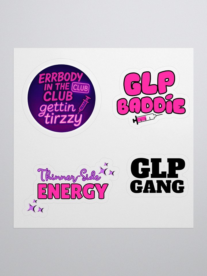 GLP Sticker Assortment- Tirz product image (1)