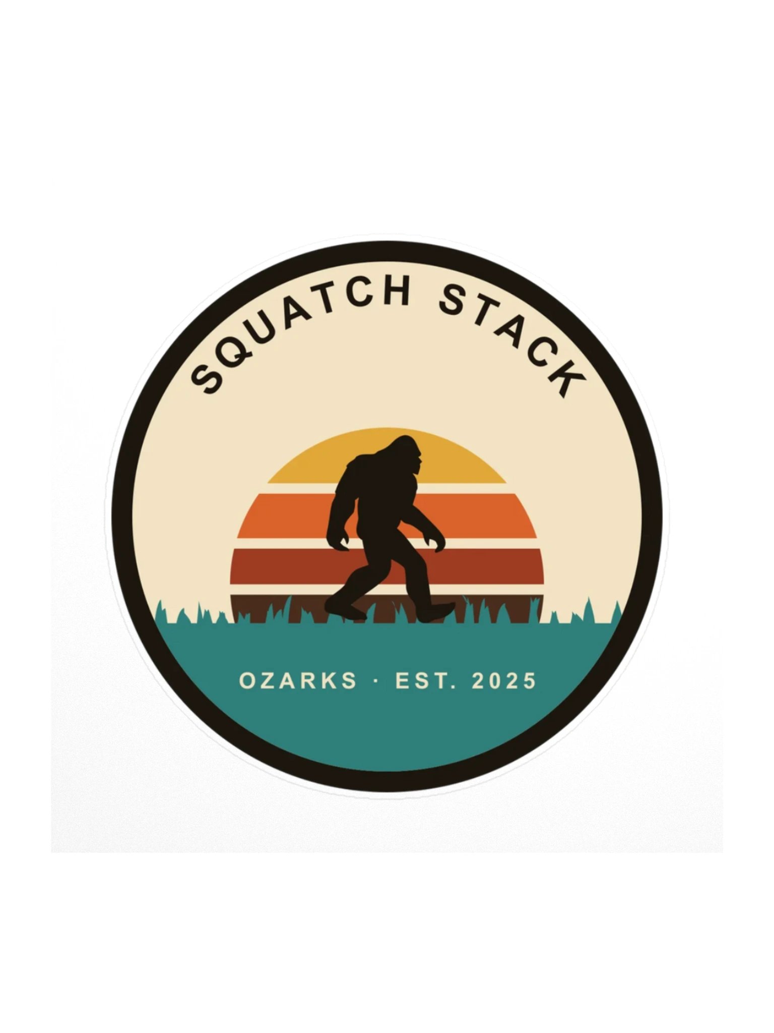 Golden Hour Badge Sticker product image (1)