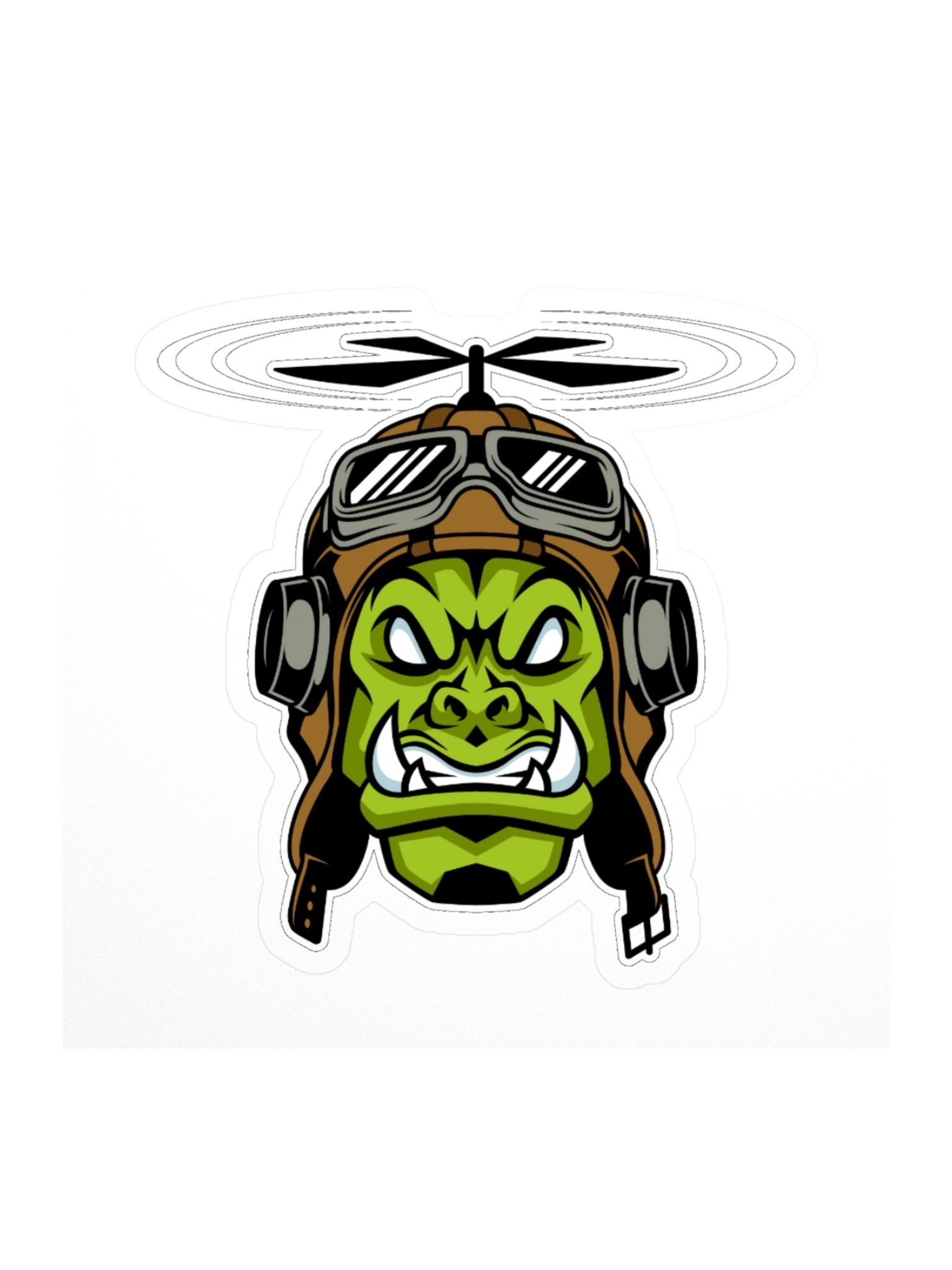 Flying Orc Logo Sticker product image (1)