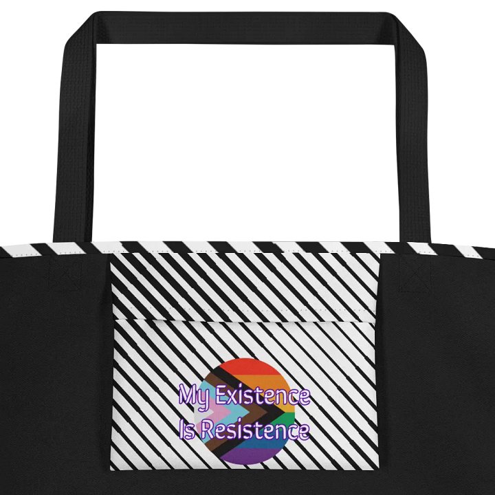 Resistors, My Existence is Resistance, Patterned Tote product image (2)