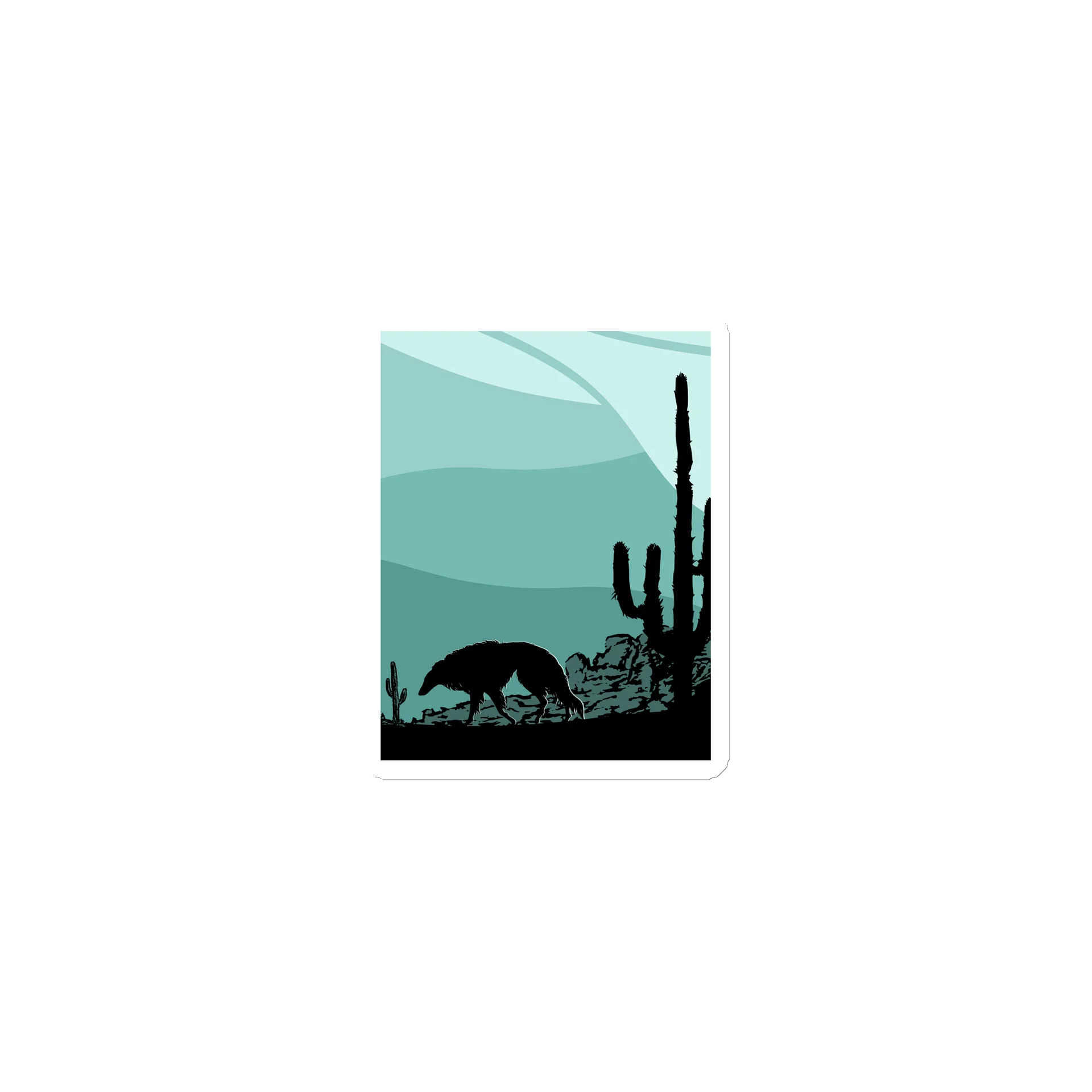 Silhouette Series: Dusk - Magnet product image (1)