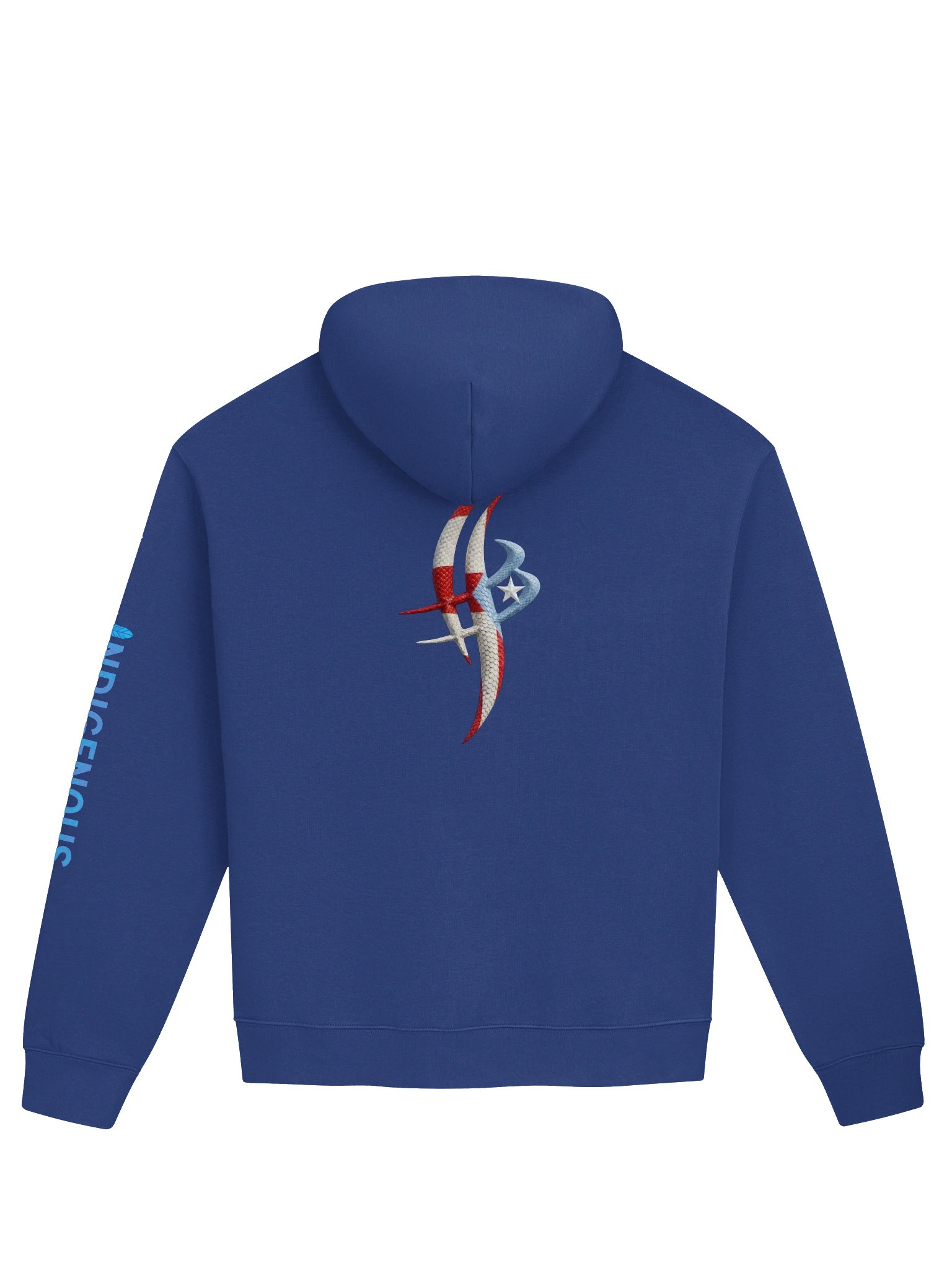 BEAM BLUE BORIQUA HOODIES product image (2)