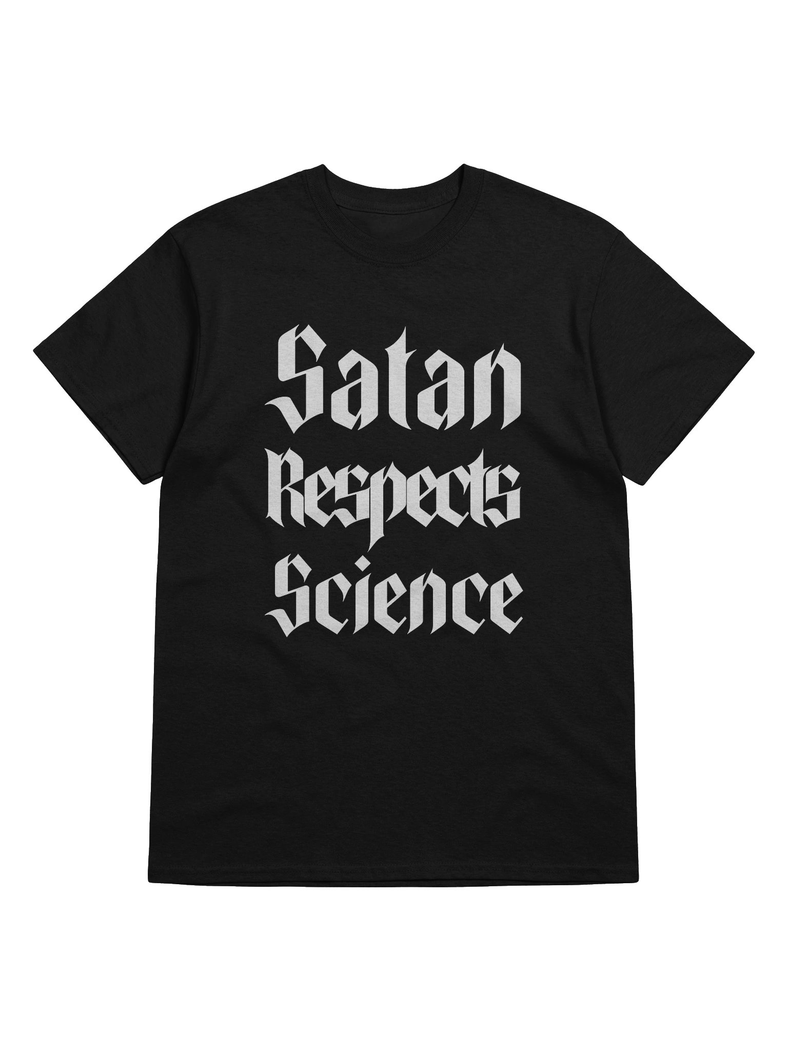 Satan Respects Science Tee product image (5)