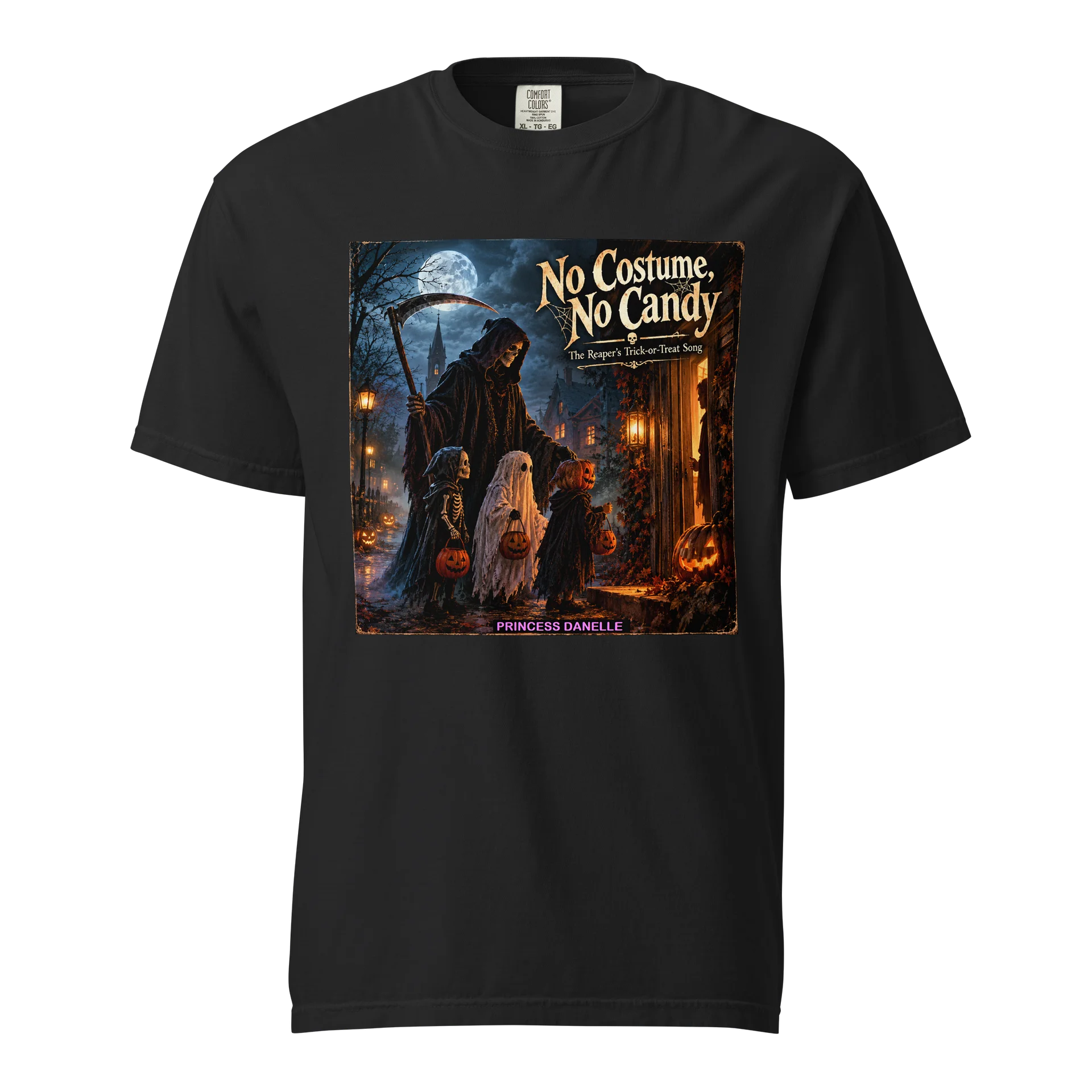 The Reaper’s Trick-or-Treat Song Tee product image (1)