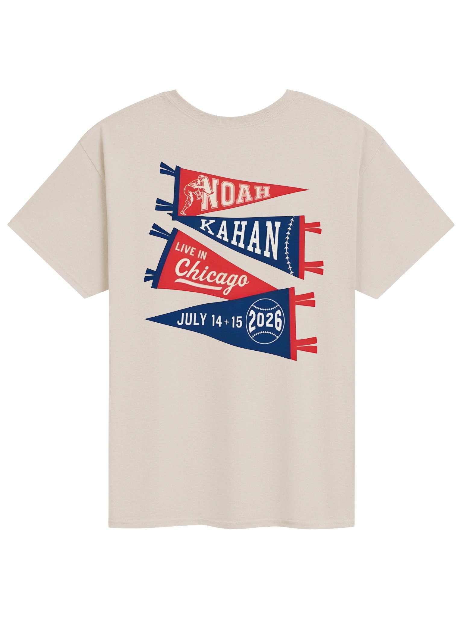 Noah Kahan Chicago Merch Tshirt product image (2)