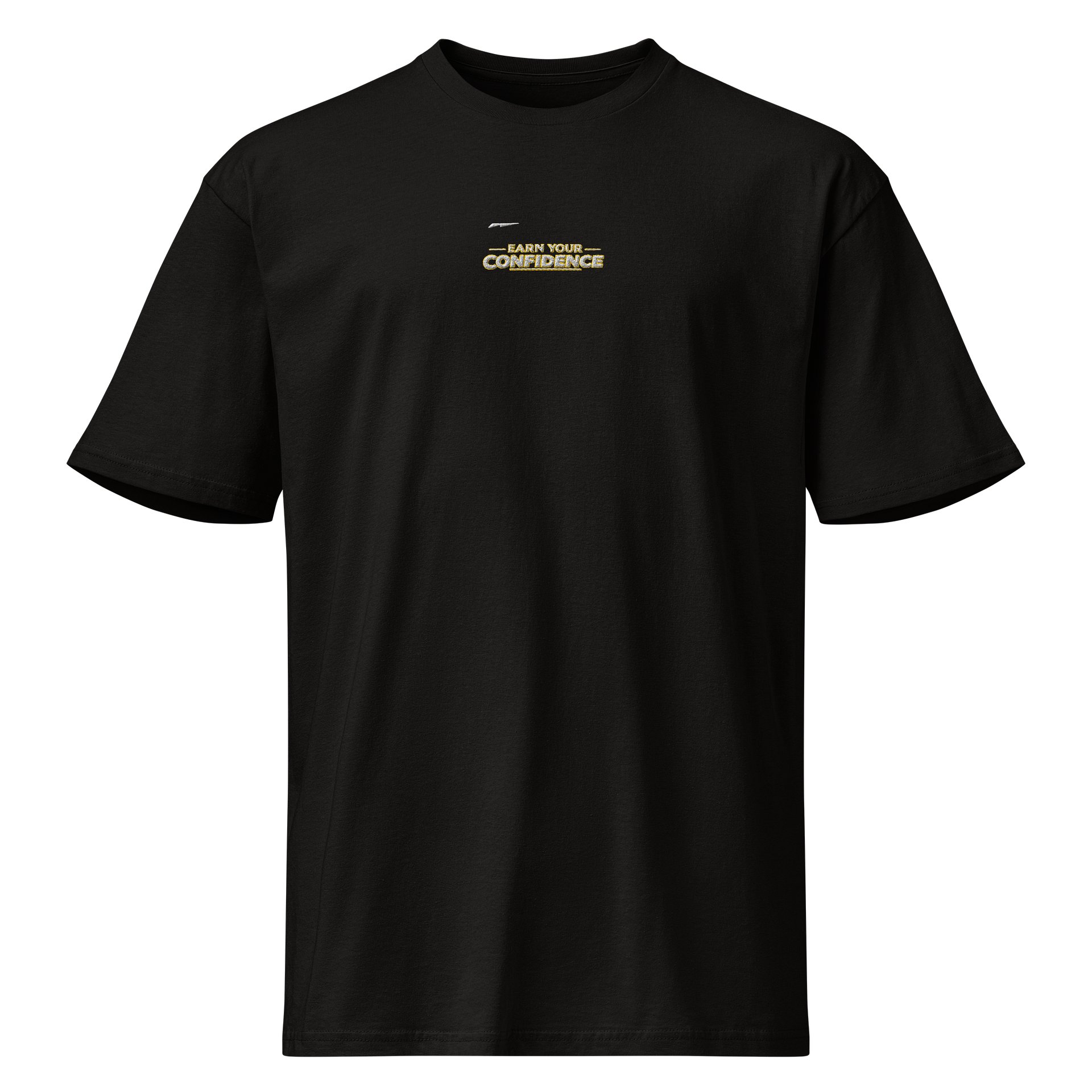 EARN YOUR CONFIDENCE — Premium Embroidered Tee product image (1)