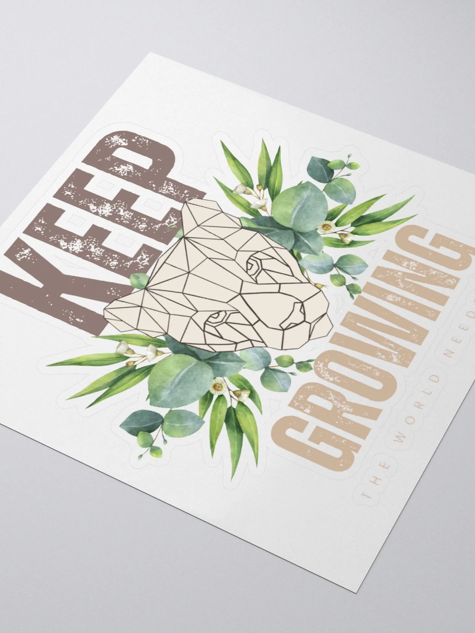 Keep Growing Sticker product image (7)