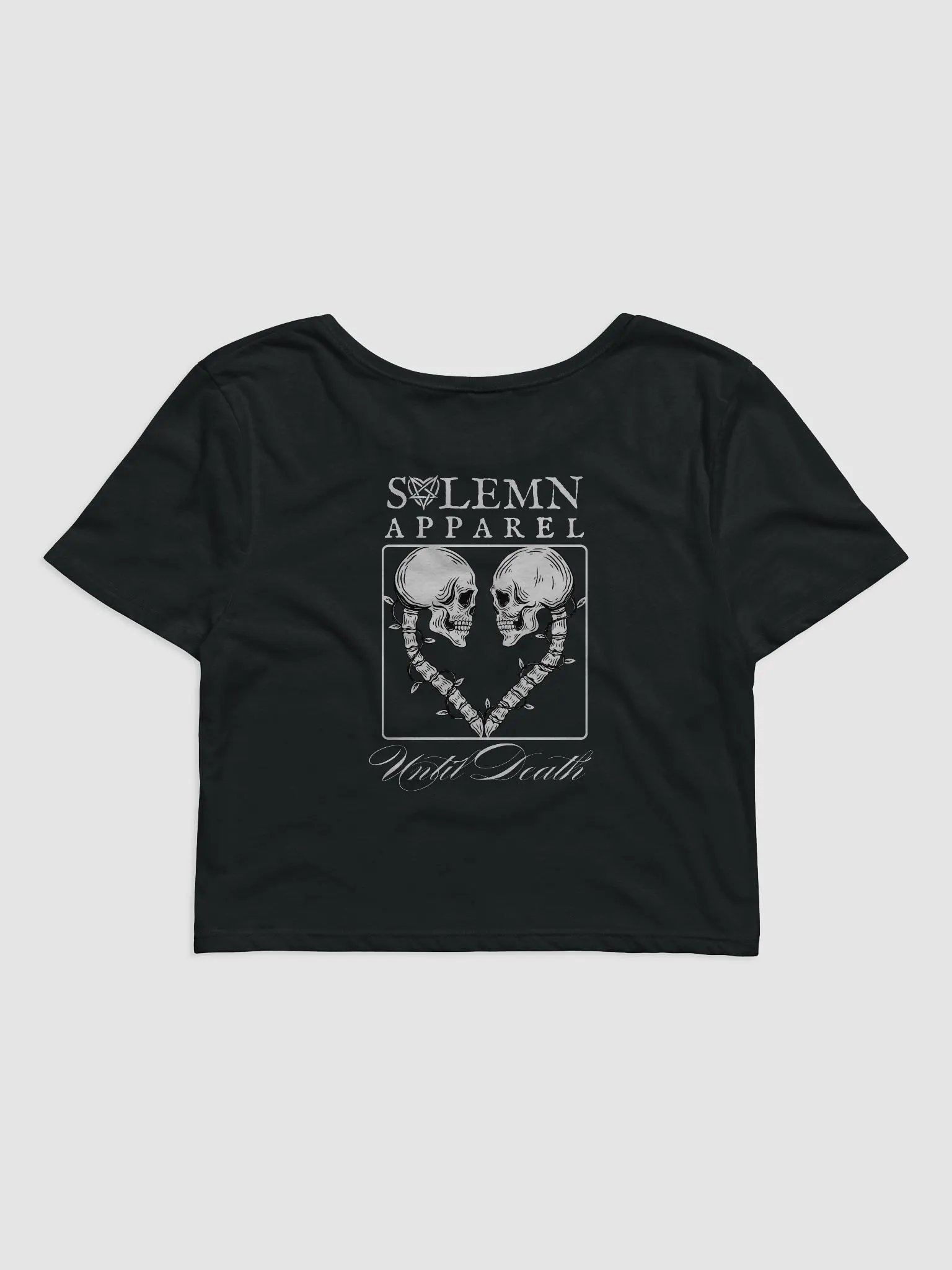 Until Death Crop Top product image (1)