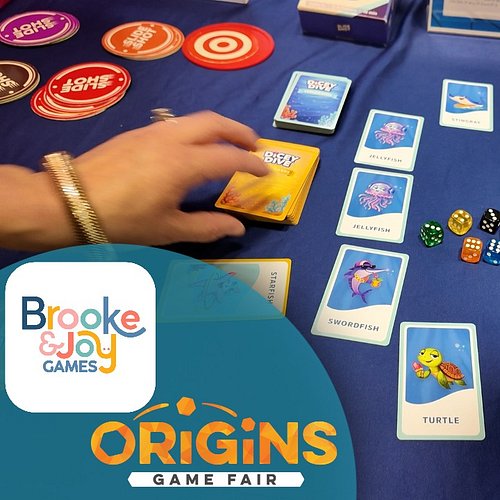 We stopped by the @brookeandjoygames booth to check out some games for the little ones on up! 

https://youtu.be/-lWWC7M7eQM ...