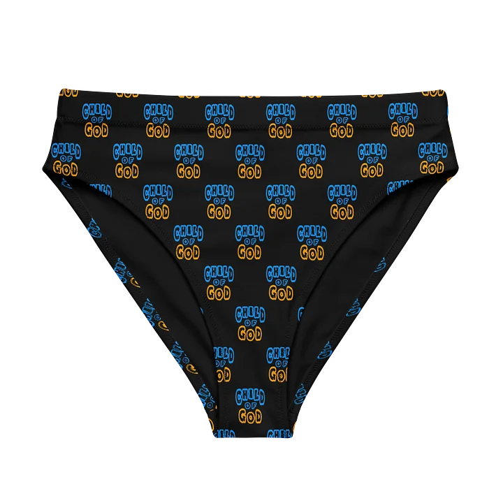 Child of God All-Over Print High-Waisted Bikini Bottom product image (1)