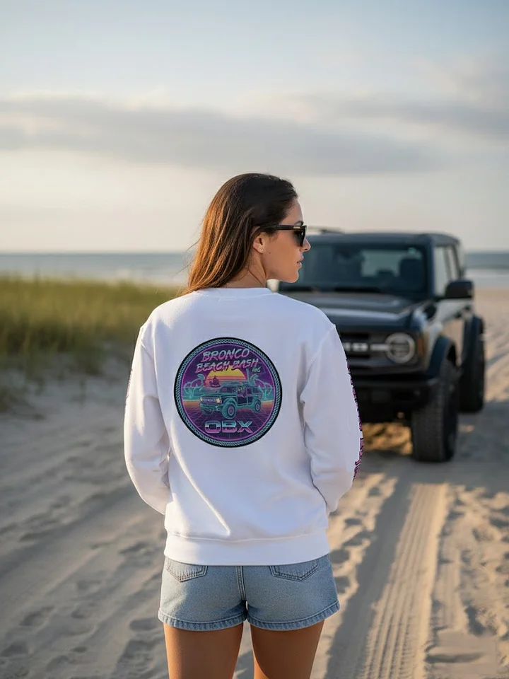 2026 Bronco Beach Bash OBX / Destination Bigfoot Bronco Collab Lane Seven Sweatshirt (Multiple Colors Available) product image (2)