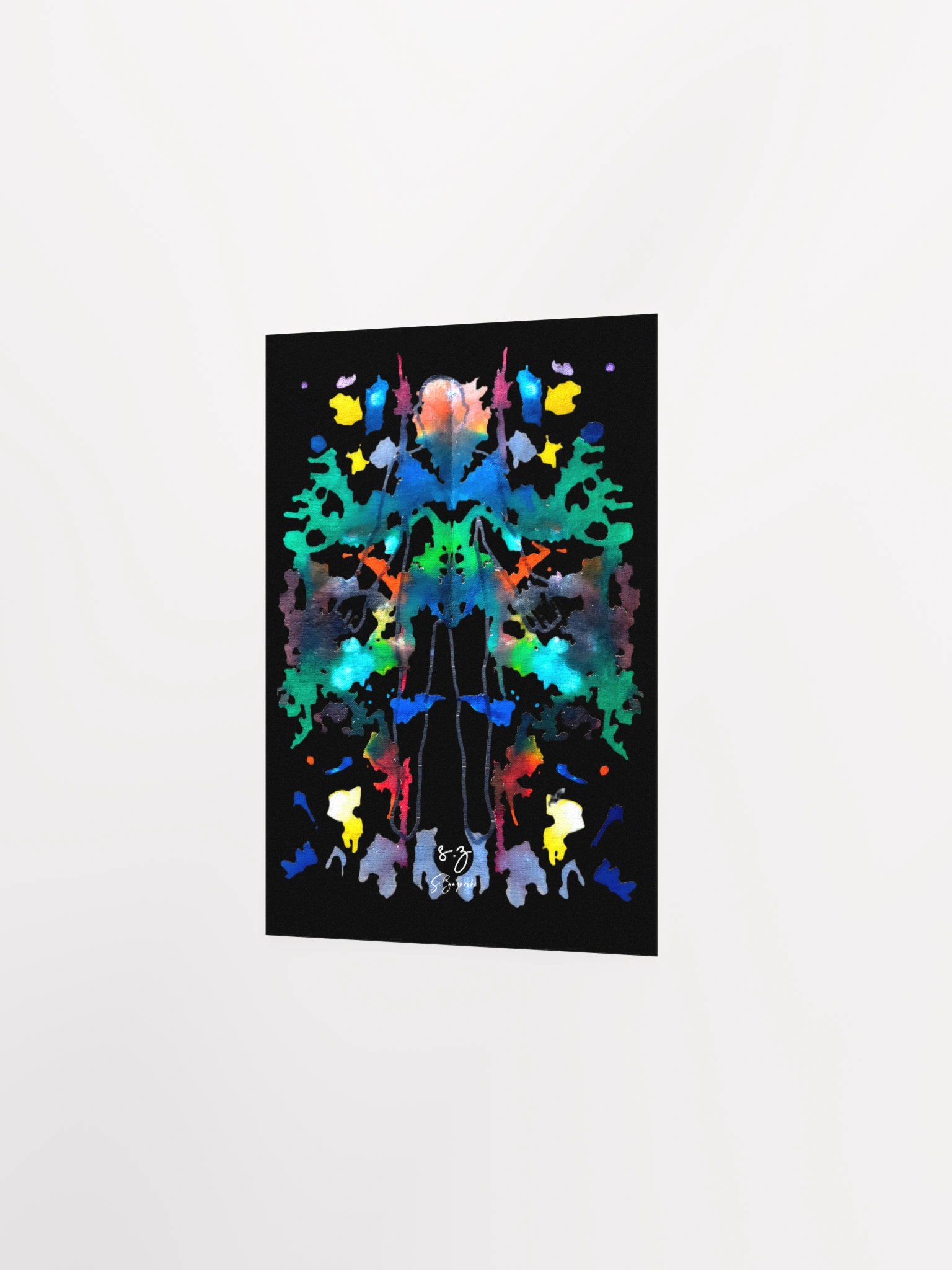BEGINNING | DARK | Inkblot Print product image (3)