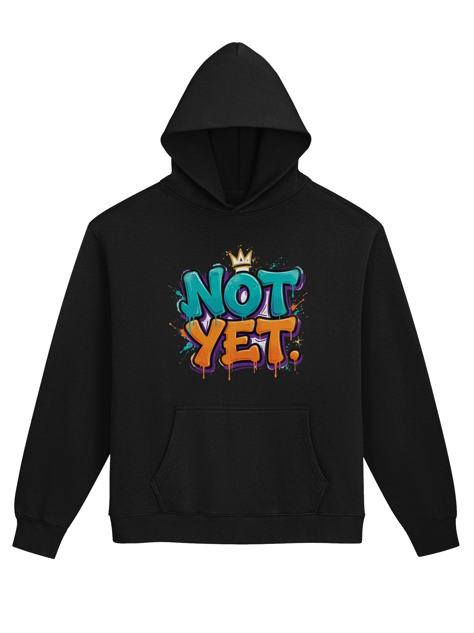 Not Yet. Graffiti Hoodie product image (1)