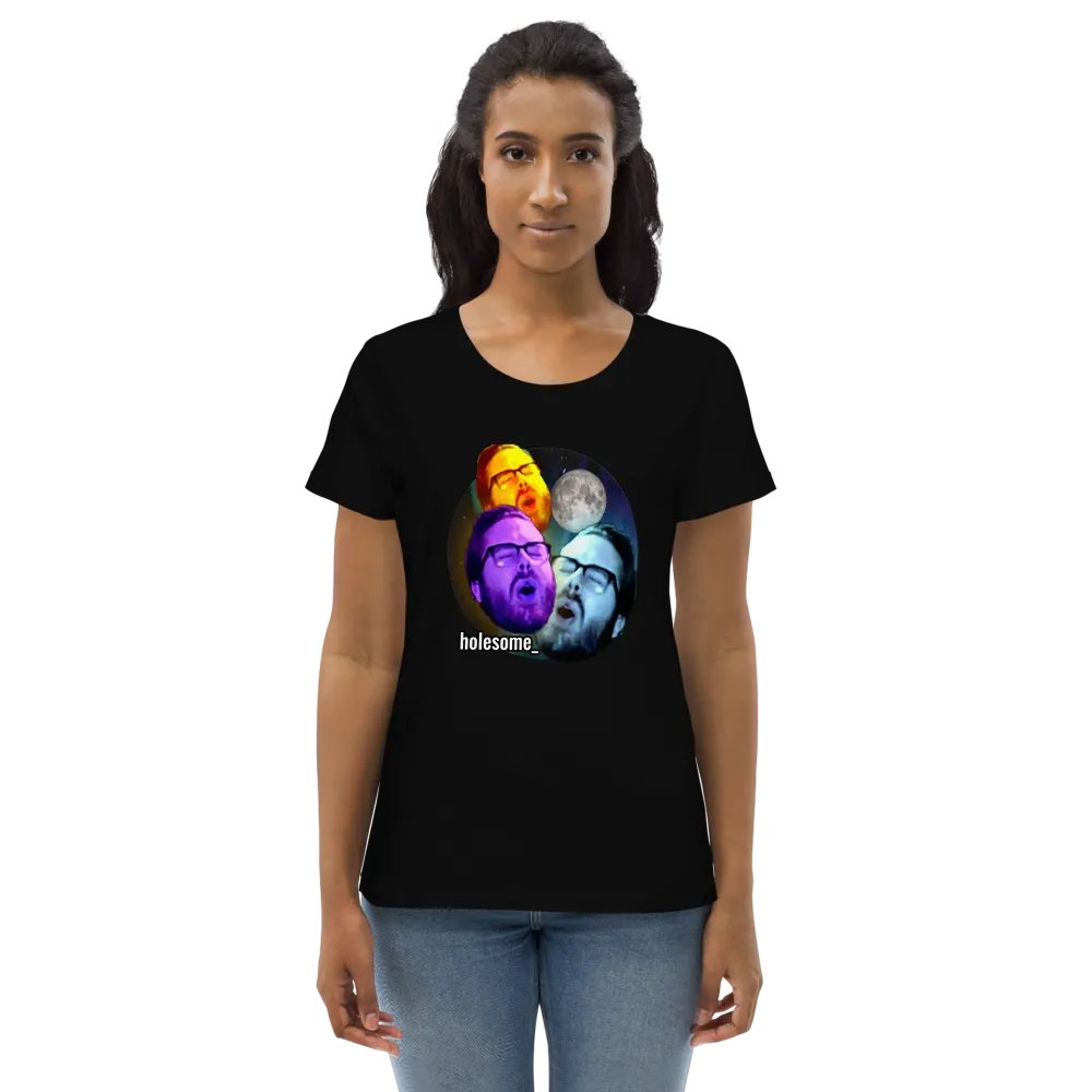 3 holesome moon fitted women's shirt product image (1)