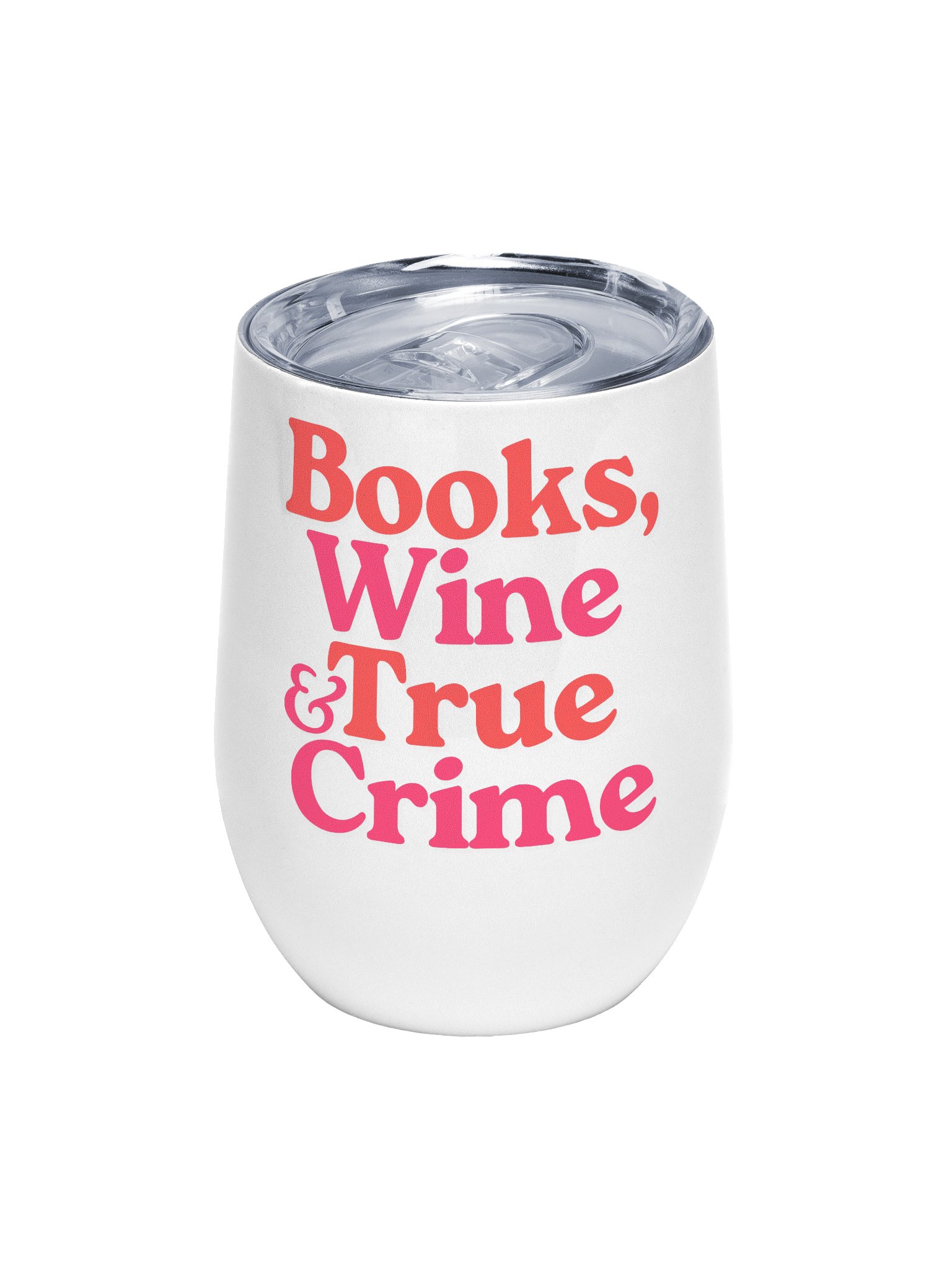 Books, Wine & True Crime Tumbler product image (1)