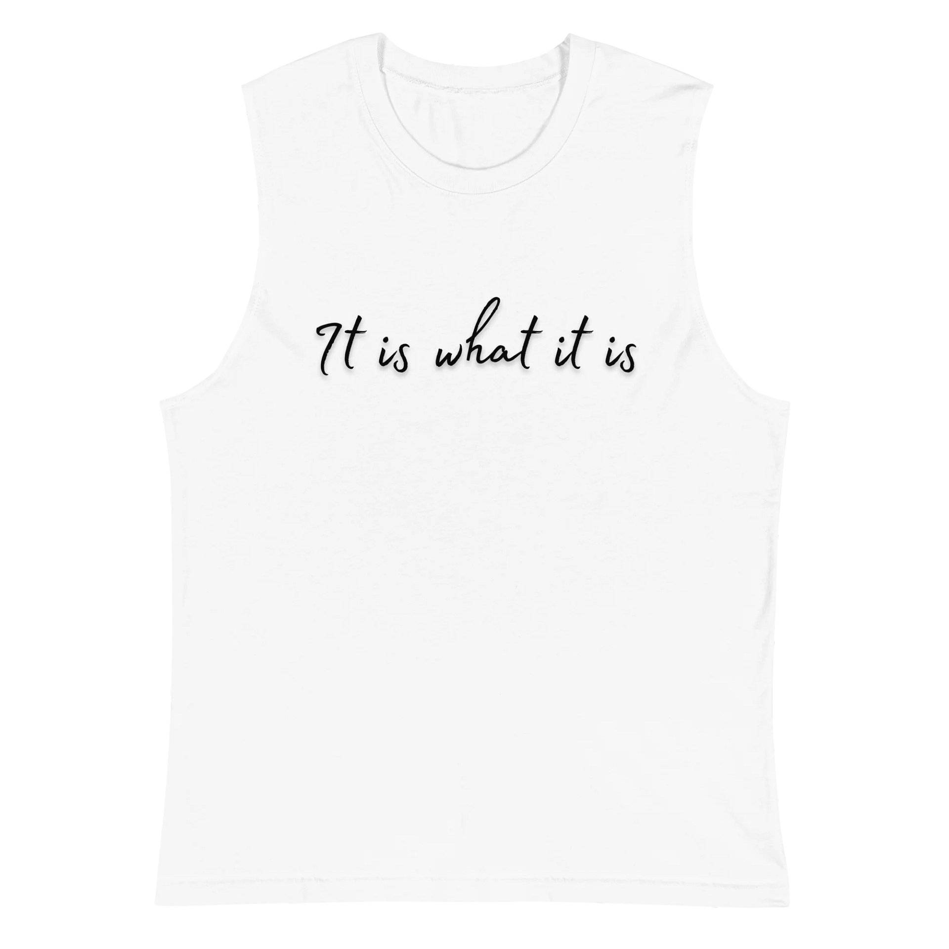 White - It is what it is - Twiggy94's Official Tank Top Merch! product image (2)