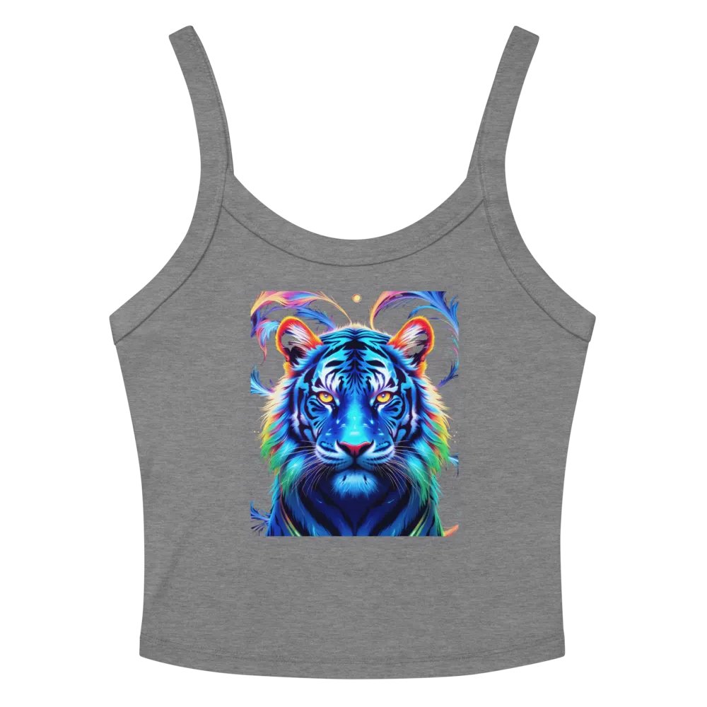 Neon Tiger Abstract Women's Tank Top Bella+Canvas (Women's) product image (13)