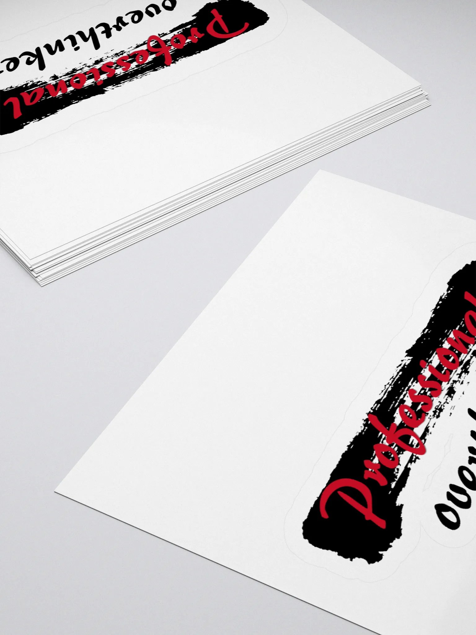 Professional Overthinker Kiss Cut Stickers product image (12)