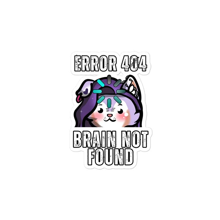 Error 404 Brain Not Found Magnet product image (2)