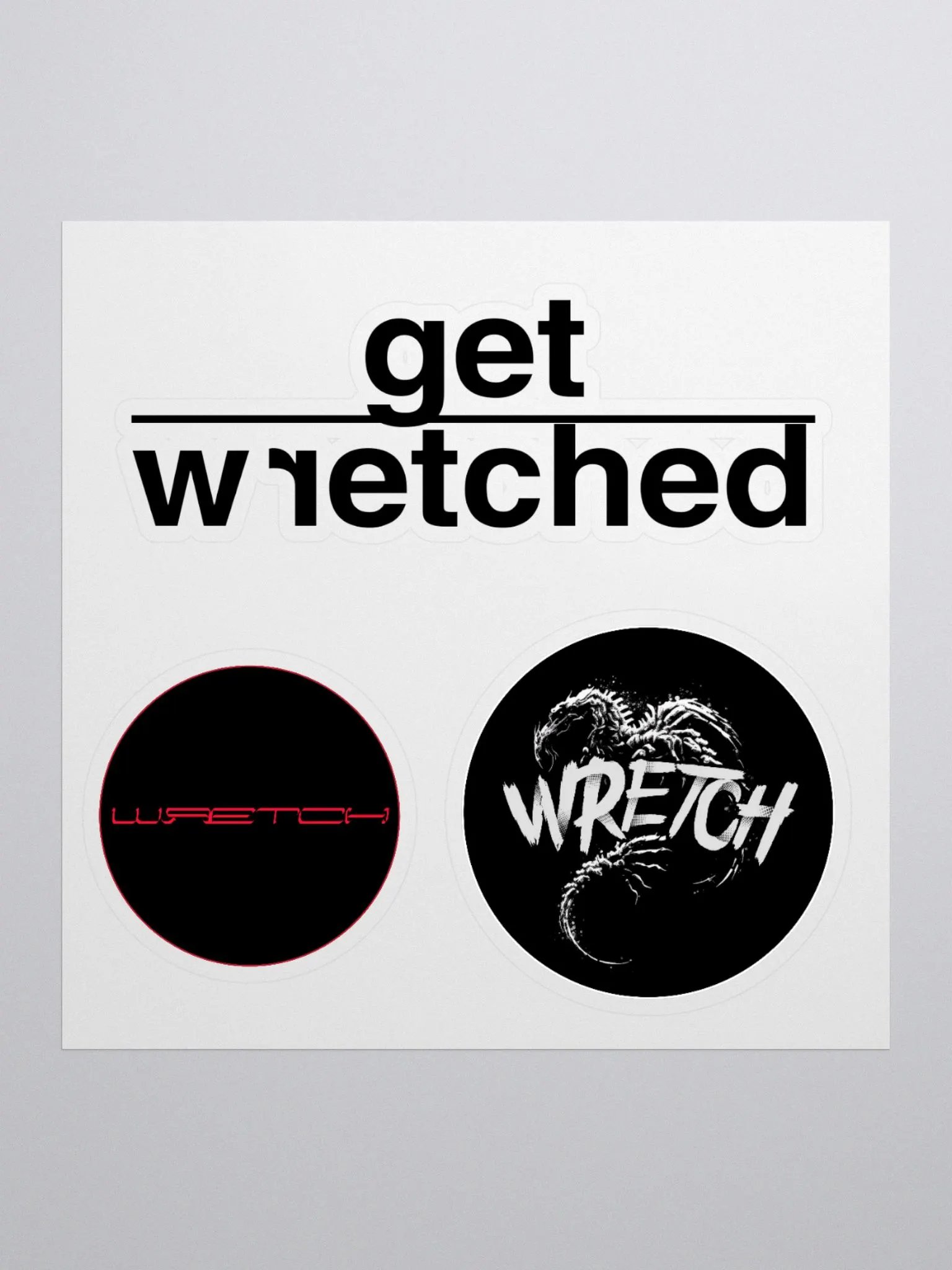 WRETCH Sticker Pack 4
