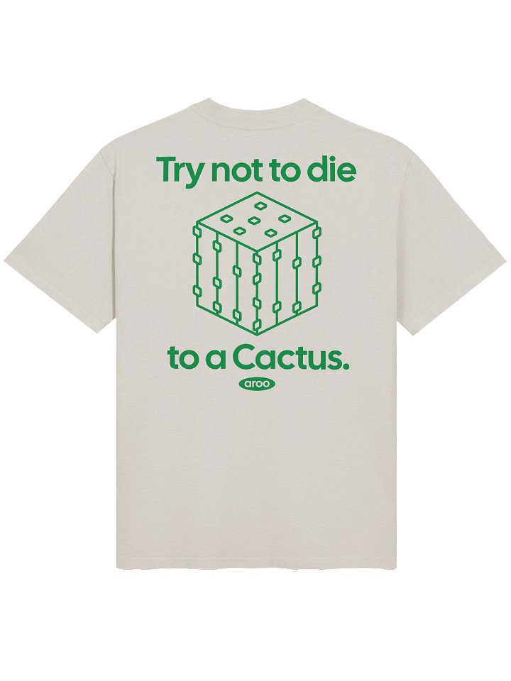 Cactus Death Oversized Tee product image (1)