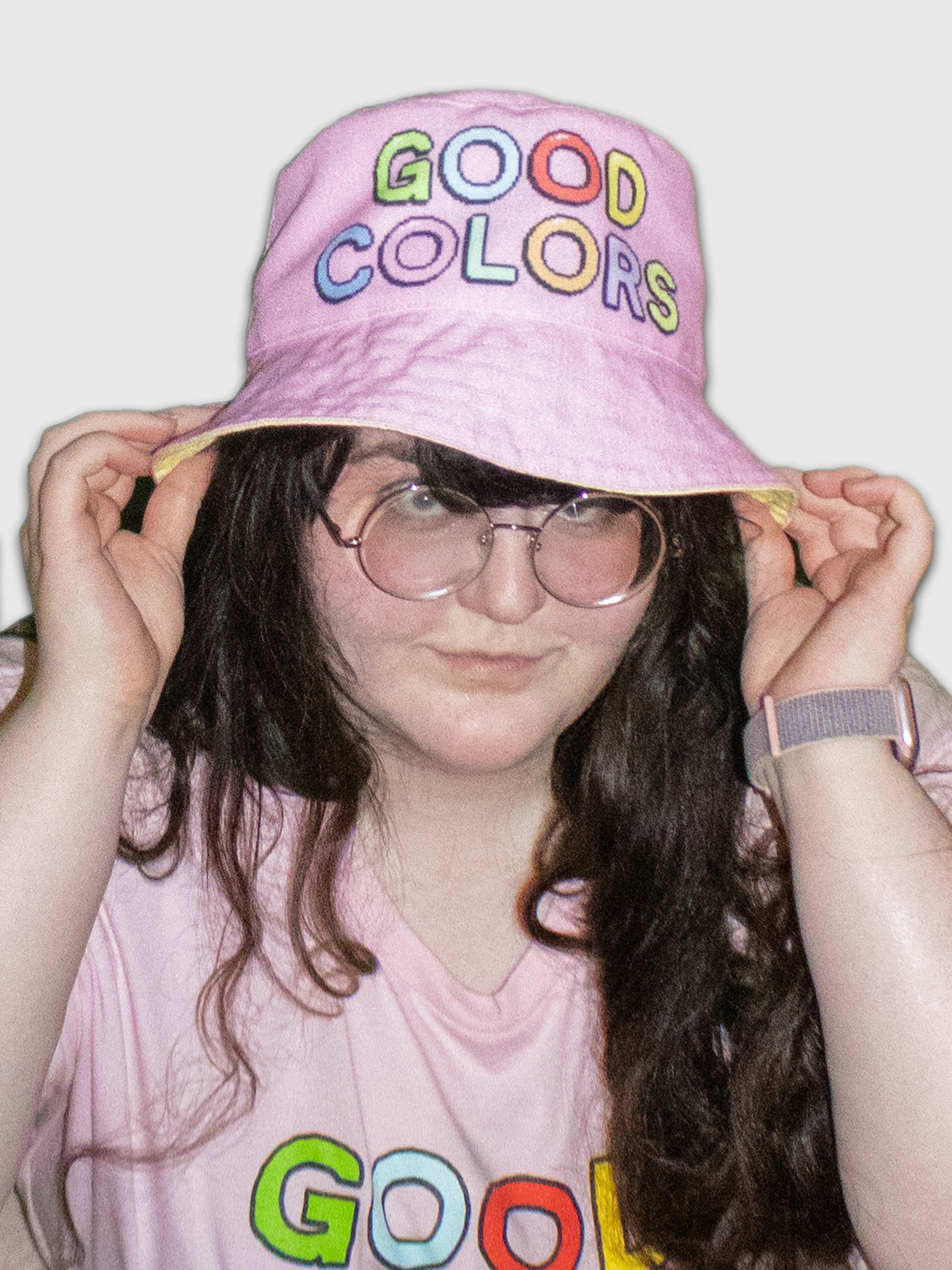 pixel pop reversable bucket hat product image (1)