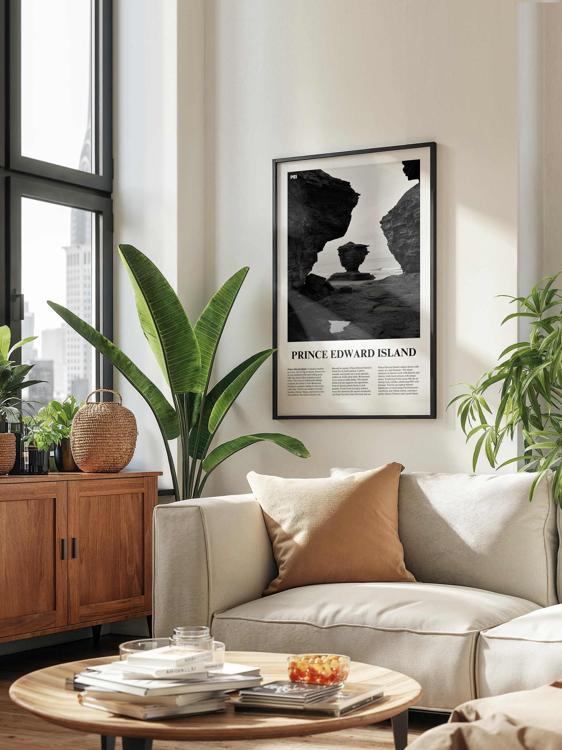 Prince Edward Island 01 Newspaper Poster | Framed product image (13)