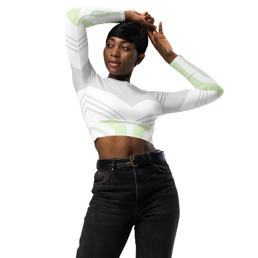 EcoChic Vibe Recycled Crop Top product image (3)