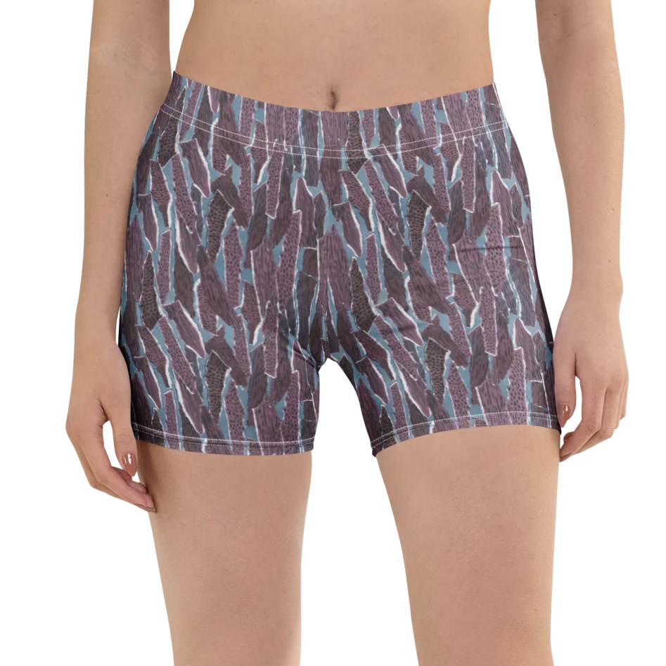 "Wild Purple" Print Shorts product image (1)